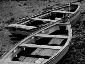 A marée basse - Bretagne