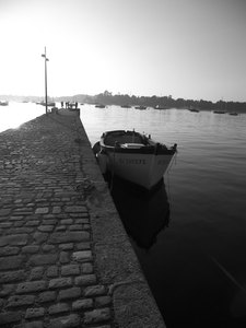 Fin de journée sur l'île Tudy