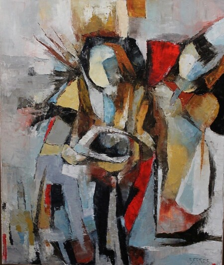 A chacun son cheval d'orgueil - 65x54