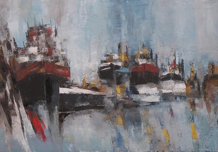 Dans l'instant - 65x46