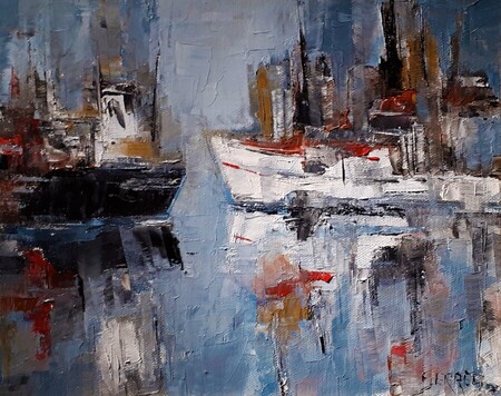 L'activit&eacute; fluviale - 27x22