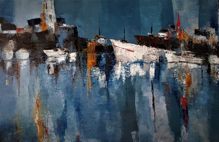 Le passage - 100x65