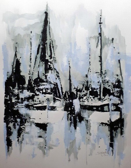 Port de plaisance - 65x50