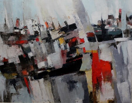 Les Chalutiers - 92x73