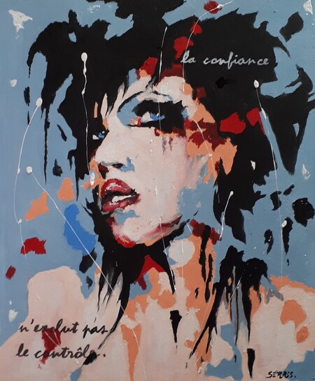 La confiance n'exclut pas le contr&ocirc;le. - 65x50