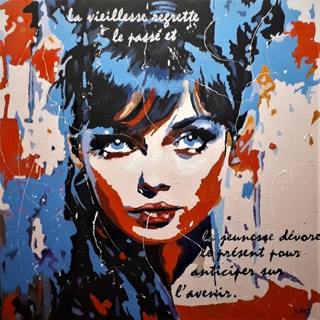 La vieillesse regrette .... - 100x100